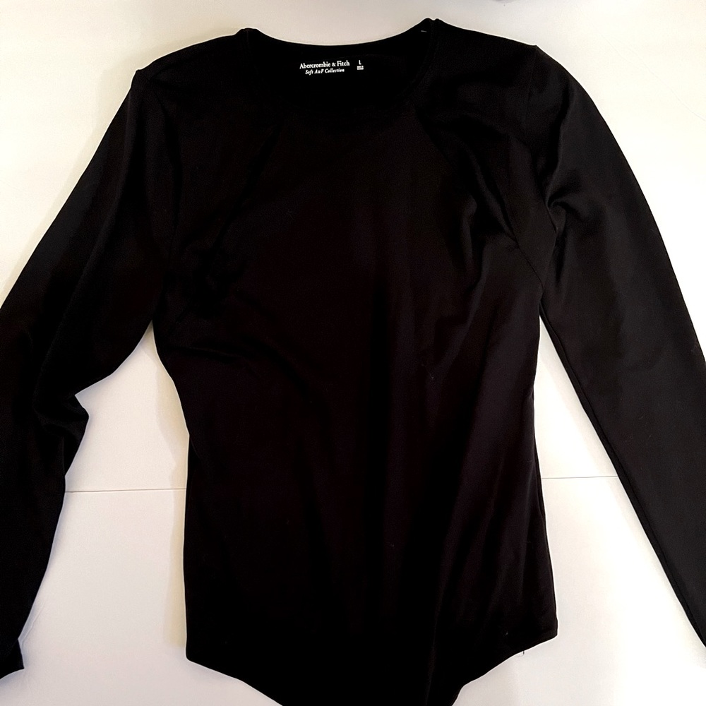 Abercrombie Long Sleeve Cutout Bodysuit